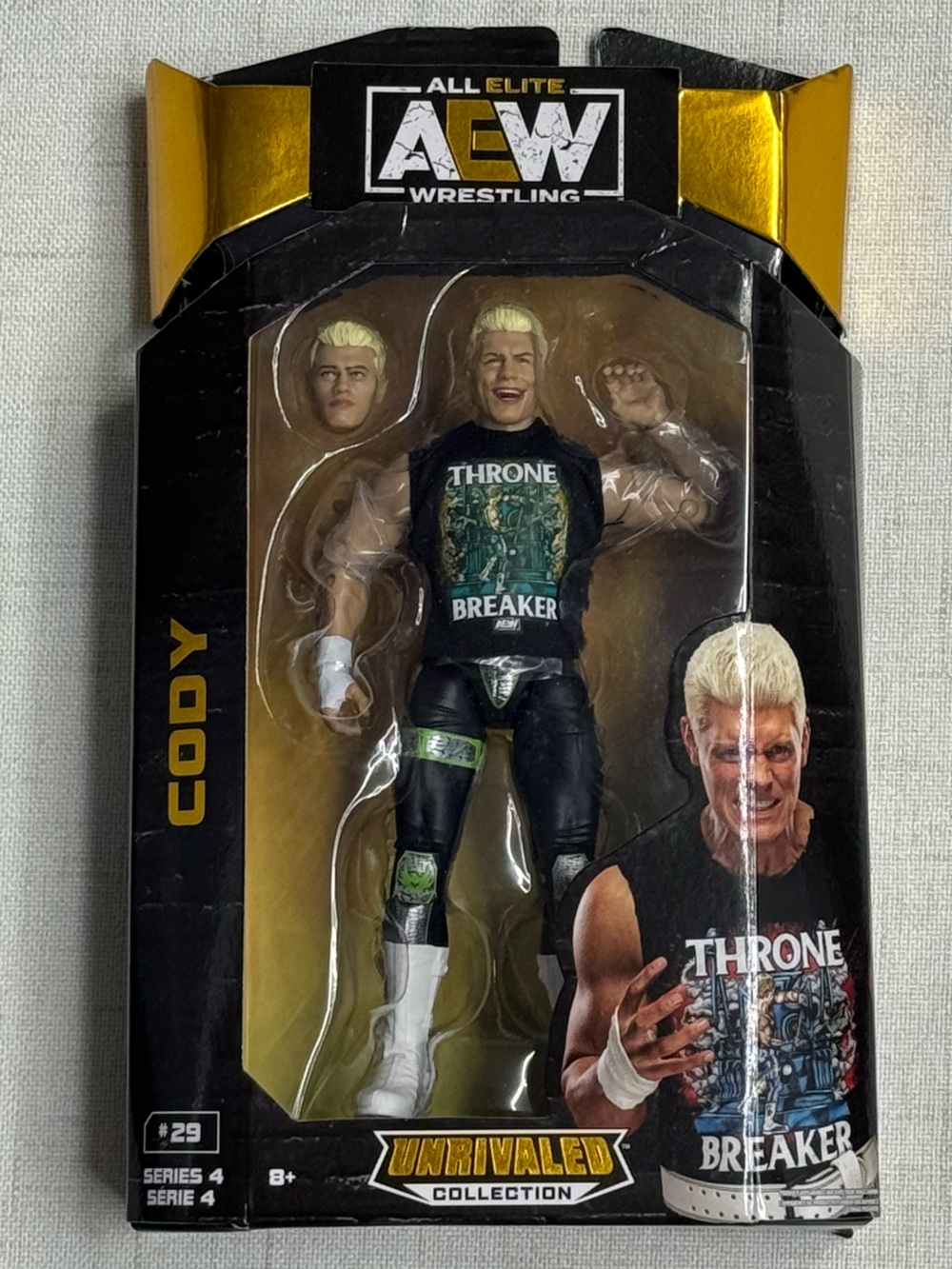 2021 AEW Jazwares Unrivaled Collection Series 4 #29 Cody